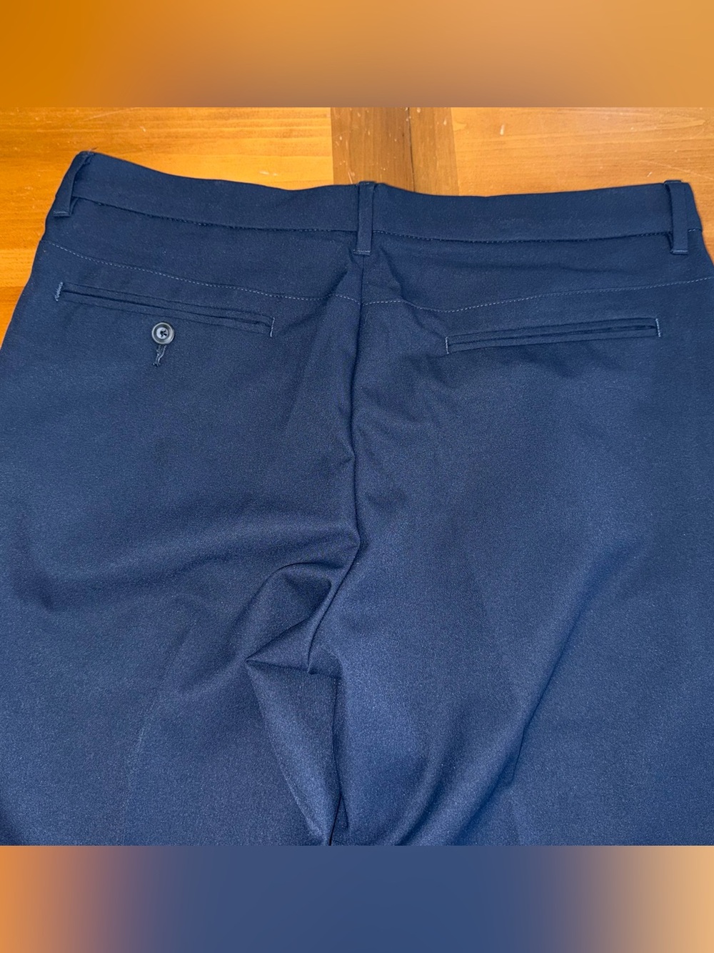 Penguin Men’s size 32x32 Navy Dress Pants Pockets Business Casual Golf Comfort - Picture 5 of 15